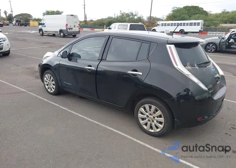 2017 Nissan Leaf S z USA, uszkodzony, nr VIN 1N4BZ0CP3HC308156